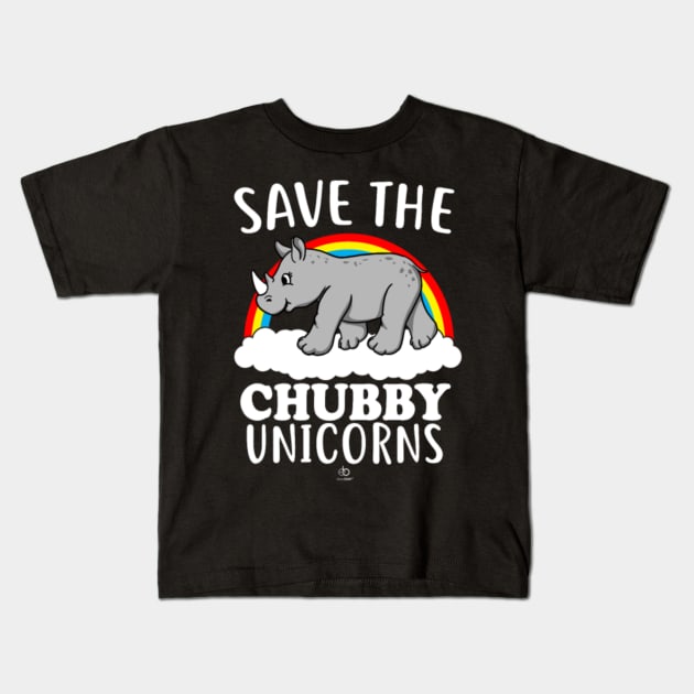 Save The Chubby unicorn-0MMkd Kids T-Shirt by Kink4on